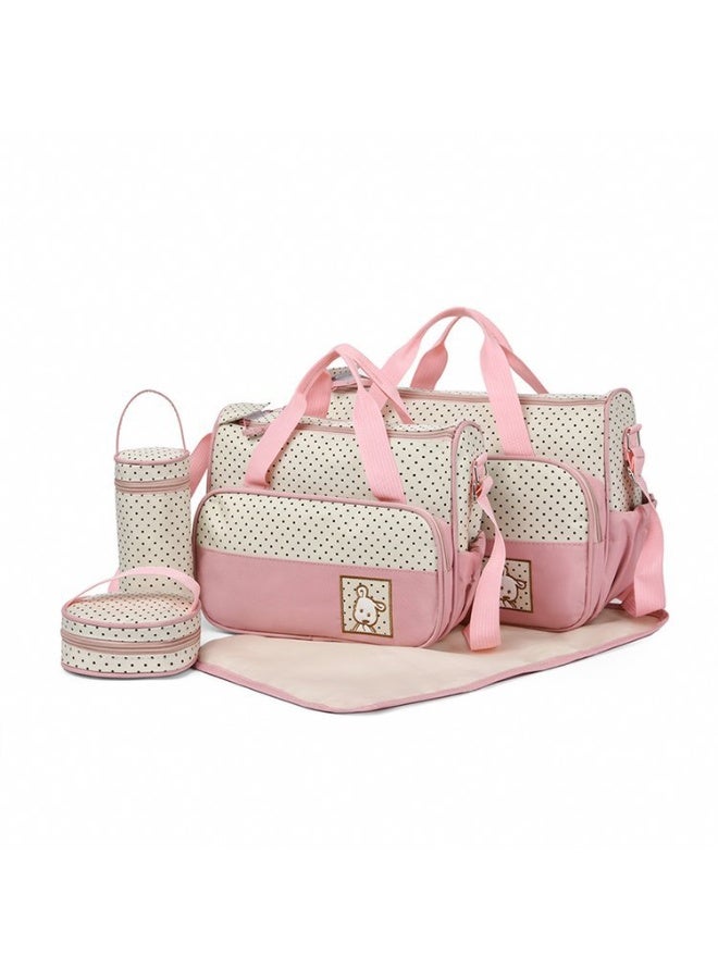 MIXDE Parent child travel mommy bag casual fashion crossbody bag household multifunctional large capacity handbag waterproof shoulder bag - Image 1